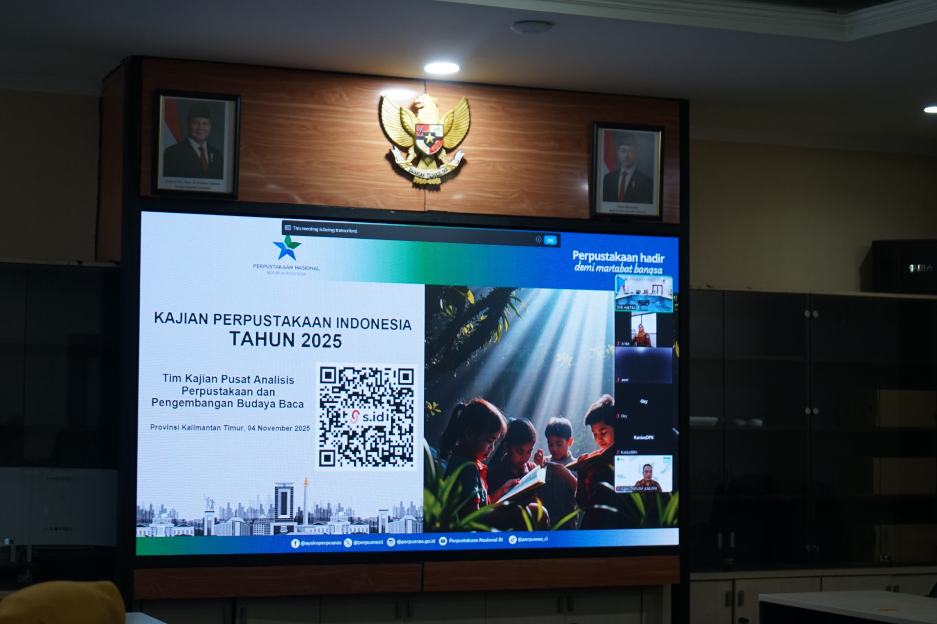 Perpustakaan Kaltim Dapat Pendampingan Perpusnas RI untuk Tingkatkan Indeks Literasi dan Tingkat Kegemaran Membaca