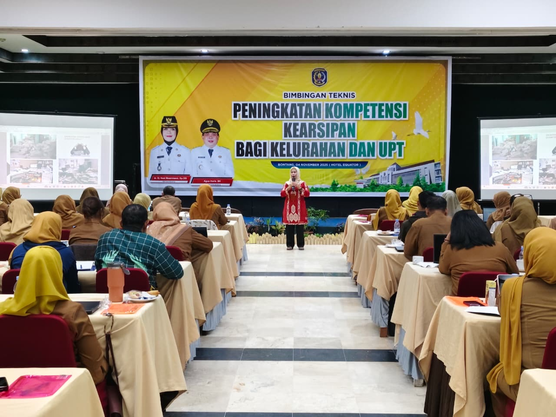 Pemkot Bontang Gelar Bimtek, Dorong Kelurahan dan UPT Lebih Tertib Kelola Arsip