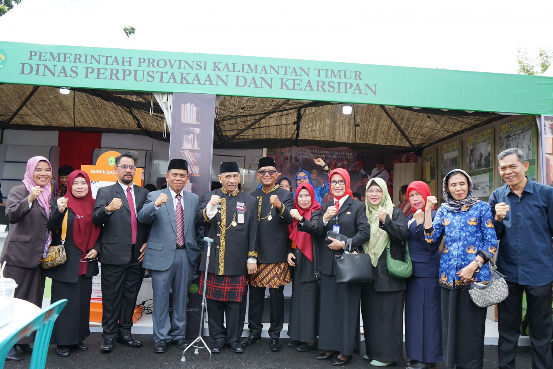 67 Tahun Provinsi Kalimantan Timur, DPK Kaltim Rayakan dengan Terlibat dalam Pesta Rakyat Kaltim hingga Tari Massal Jepen Begenjoh