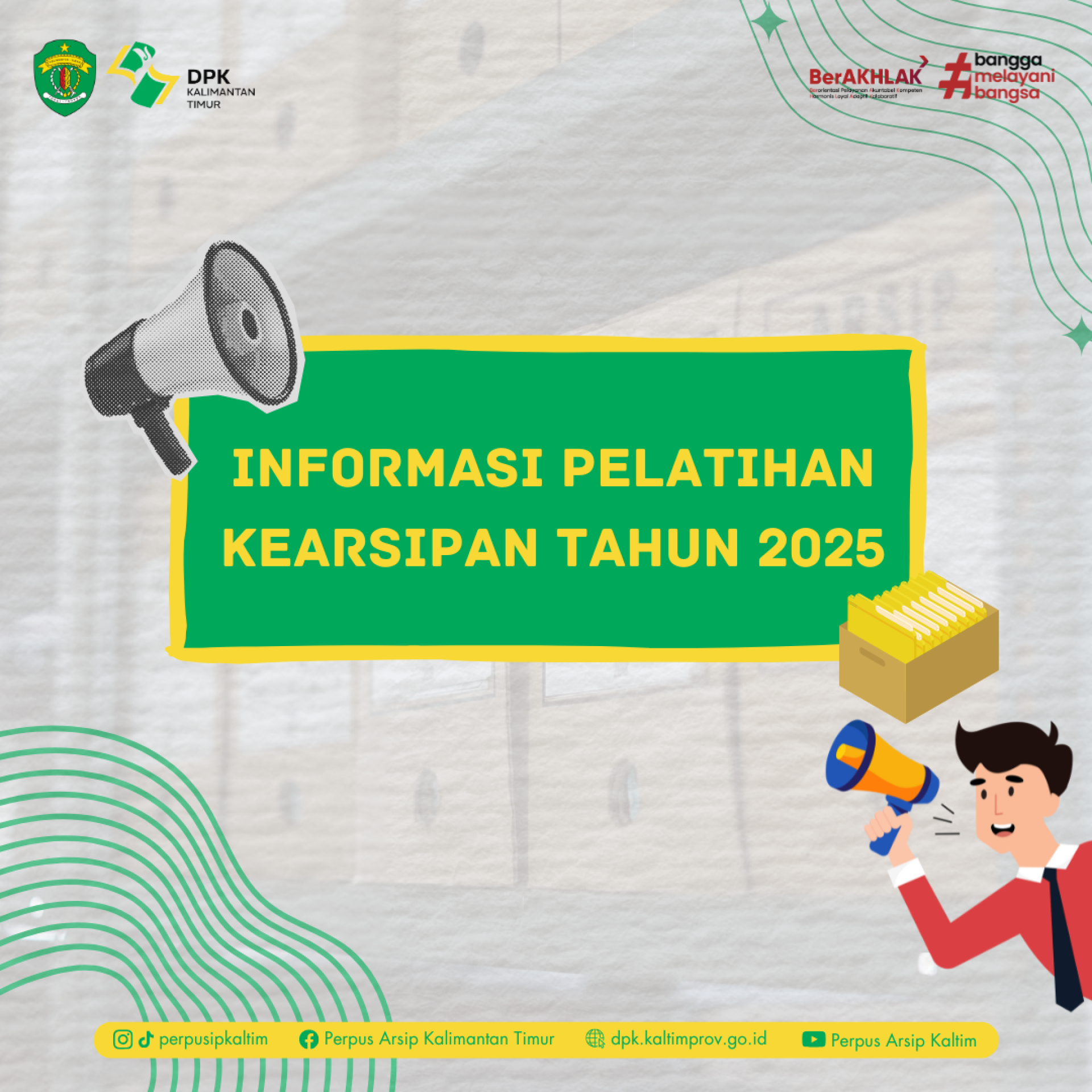 Informasi Pelatihan Kearsipan Tahun 2025