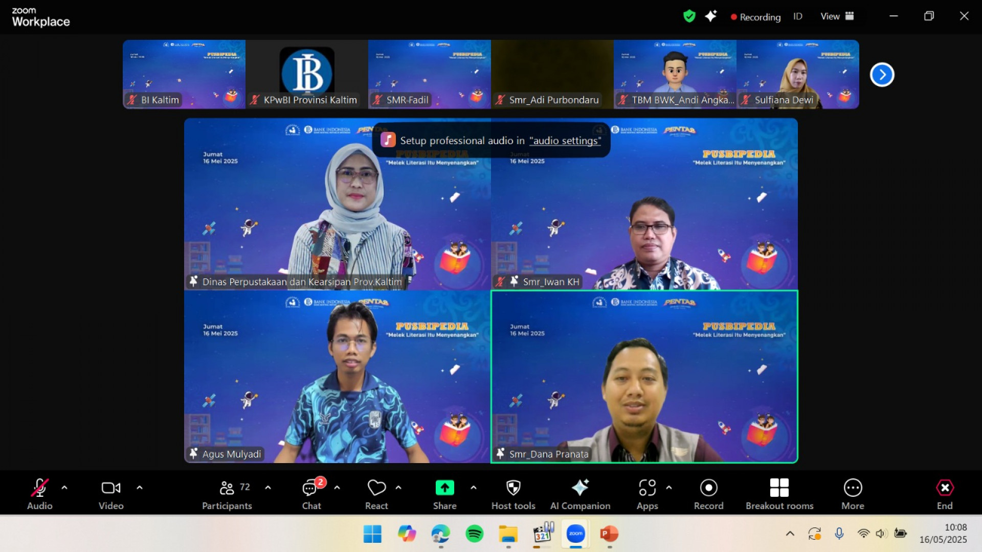 DPK Kaltim Berpartisipasi dalam Pekan Literasi Perpustakaan Bank Indonesia Kaltim Rayakan Hari Buku Sedunia
