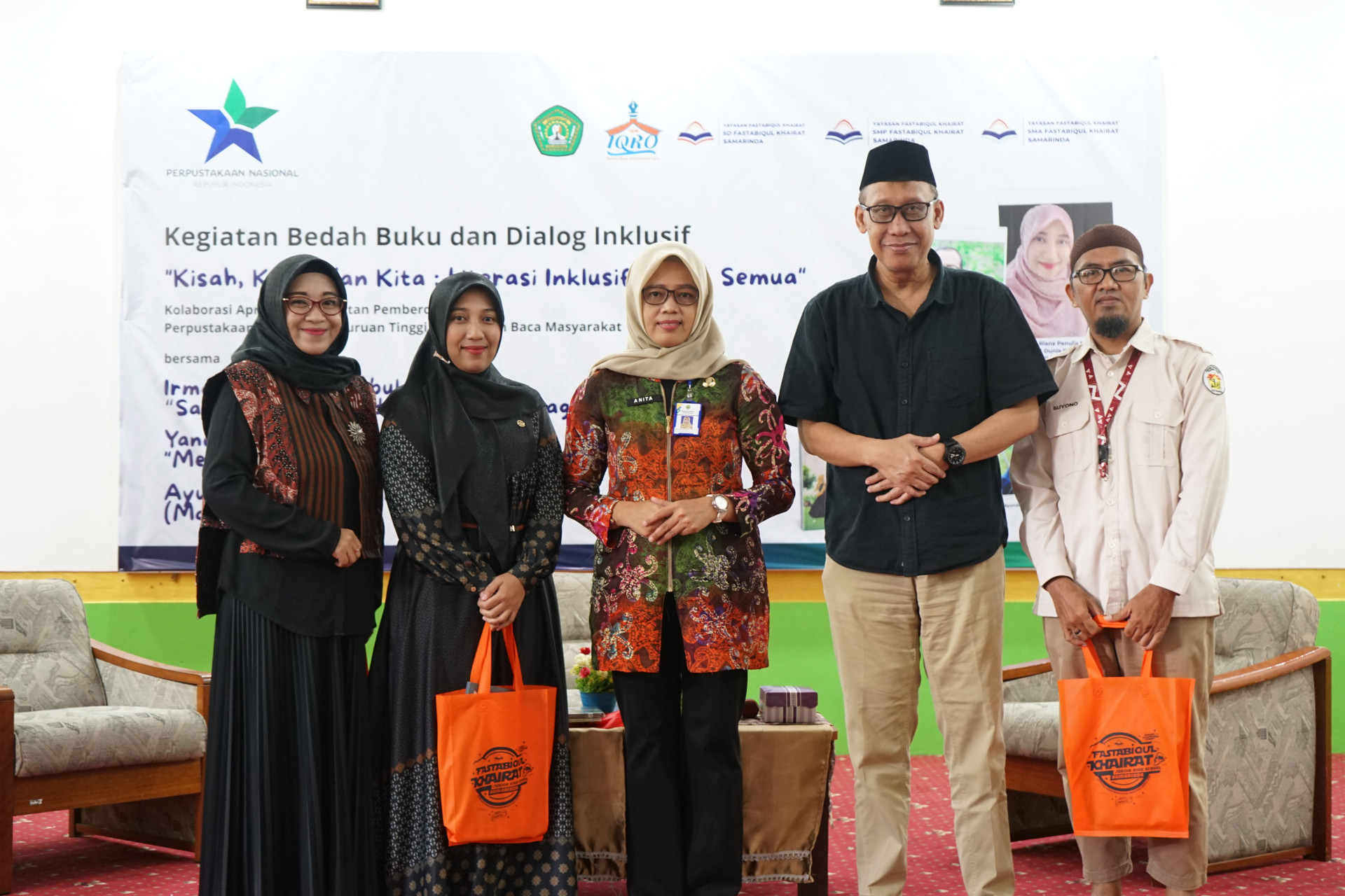Cerita Mereka, Suara Kita: Bedah Buku Fastabiqul Khairat Bangun Empati Inklusif