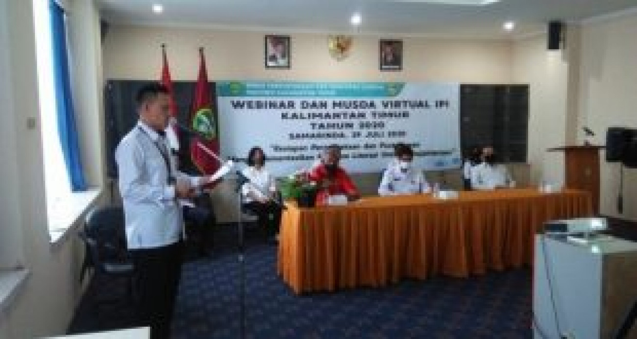 PD IPI Kaltim Gelar Webinar Dan Musda 2020