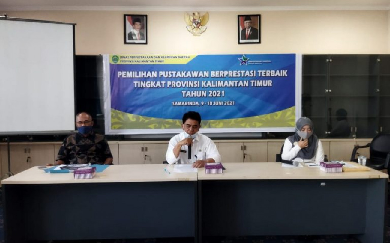 DPKD Kaltim Gelar Lomba Pustakawan Berprestasi Terbaik Tingkat Provinsi Kaltim Tahun 2021