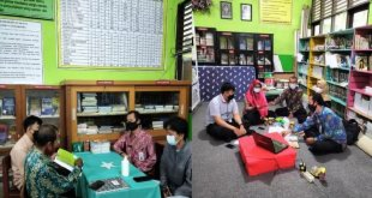 Pembinaan Perpustakaan SMPN 4 dan SMPN 9 Samarinda