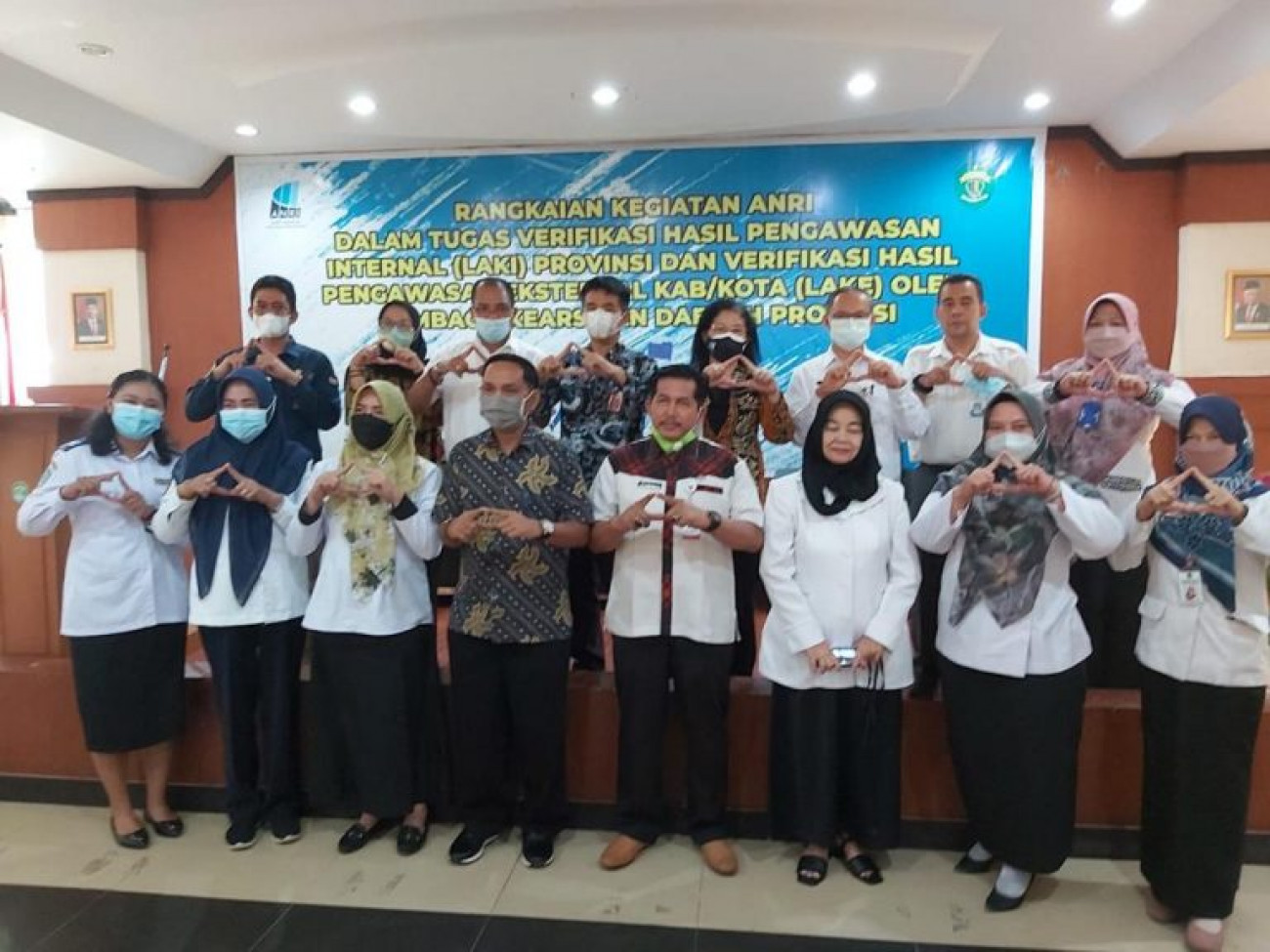 Sharing Knowledge ANRI Verifikasi Pengawasan Internal Provinsi, dan Verifikasi Pengawasan Kearsipan Eksternal Kabupaten/Kota Tahun 2021