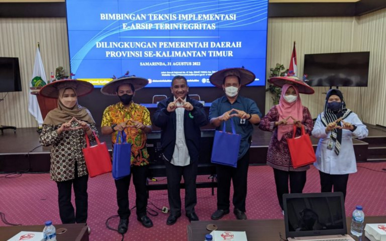 Bimtek Sistem Informasi Kearsipan Dinamis Terintegrasi (SRIKANDI) Tahun 2022