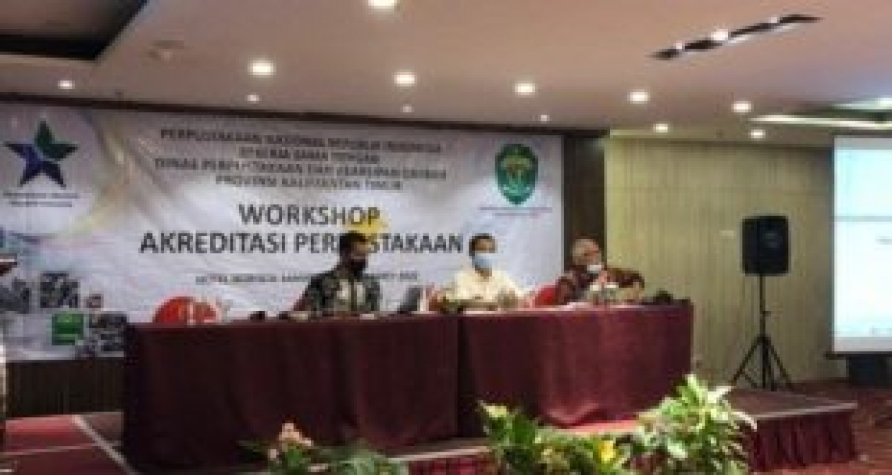 TINGKATKAN KUALITAS DI TIAP DAERAH PERPUSNAS RI GELAR WORKSHOP AKREDITASI PERPERPUSTAKAAN TAHUN 2022