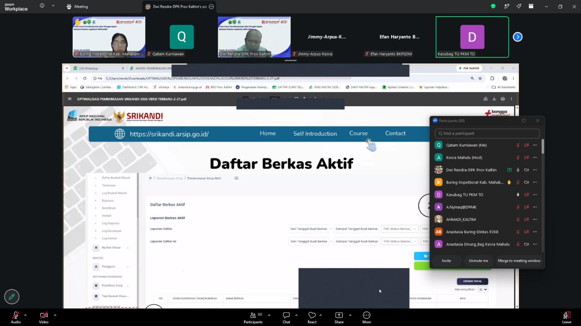 Tingkatkan Tata Kelola Arsip Daerah, LKD Kaltim Awasi Penyelenggaraan Kearsipan di Lima Kabupaten