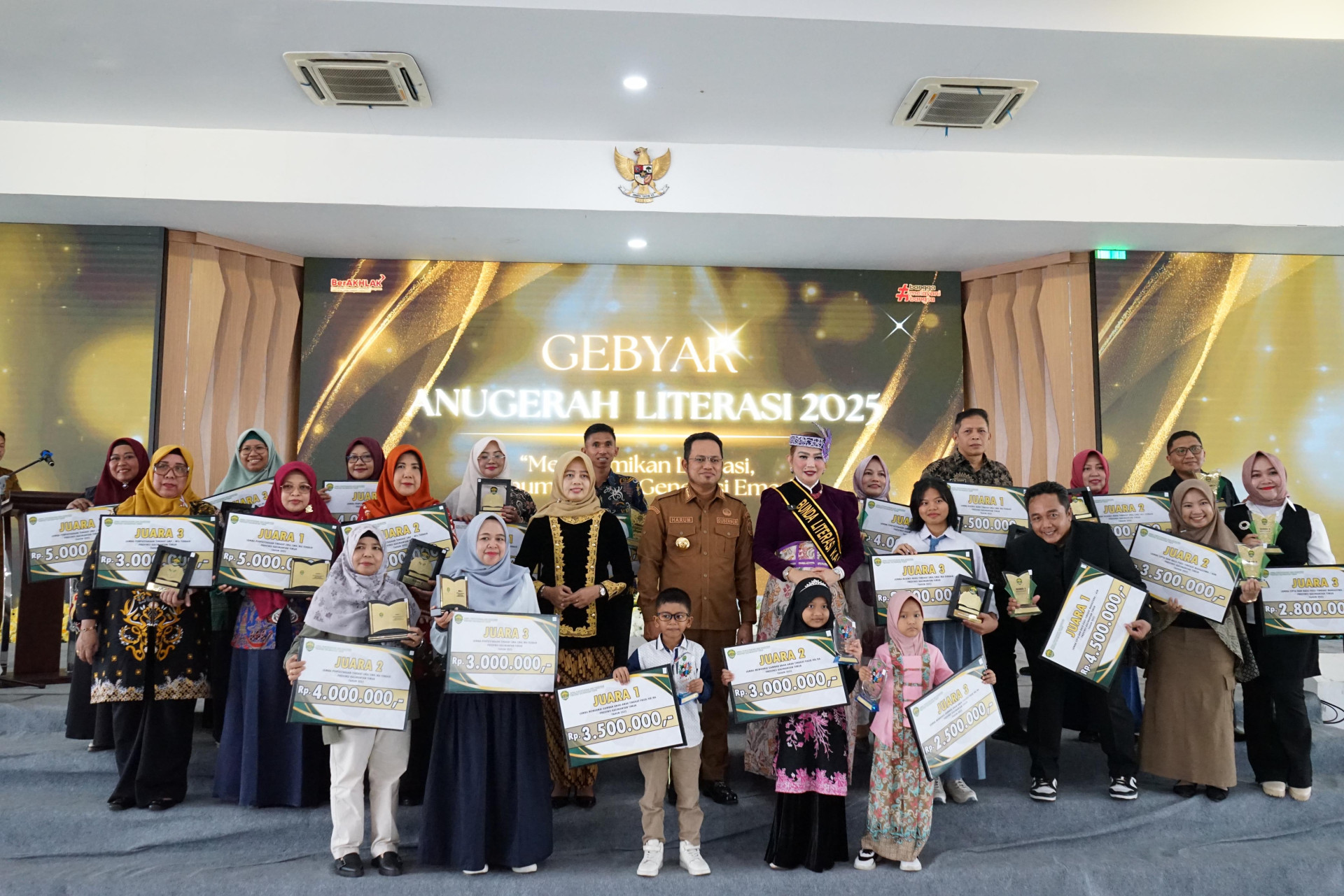 Gebyar Anugerah Literasi 2025: Membumikan Literasi, Menumbuhkan Generasi Emas