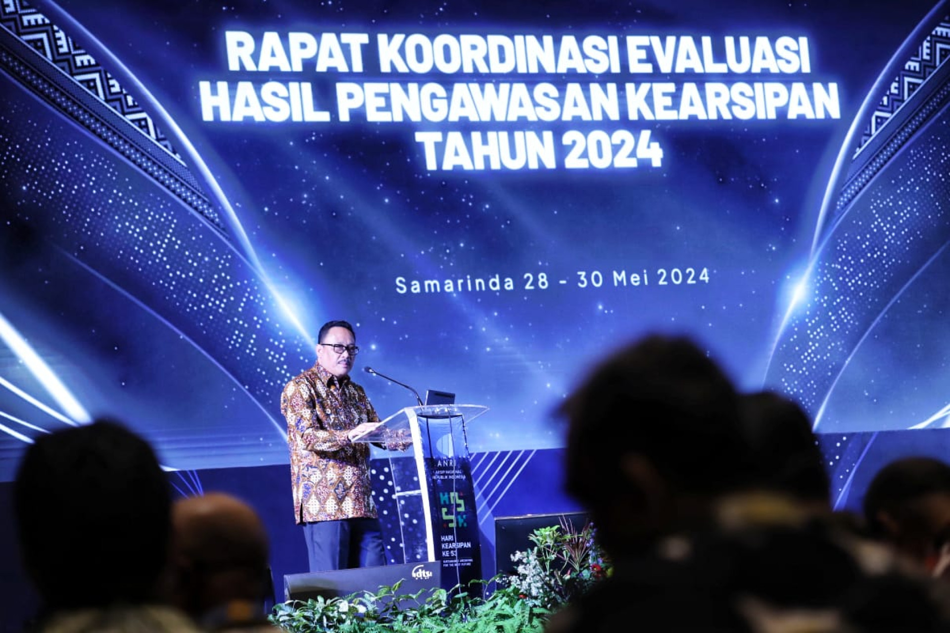 Hari Pertama, HKN 2024 Dibuka dengan Rakortek Pengawasan Kearsipan Dihadiri 682 Peserta dari Seluruh Indonesia