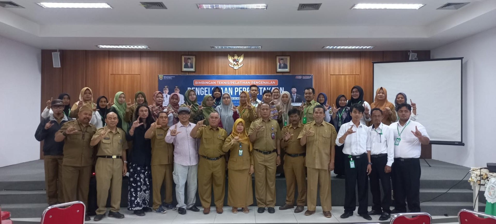 Perpustakaan Punya Peran Penting, DPK Kaltim dan DPK Kota Samarinda Gelar Bimtek Pengelolaan Perpustakaan