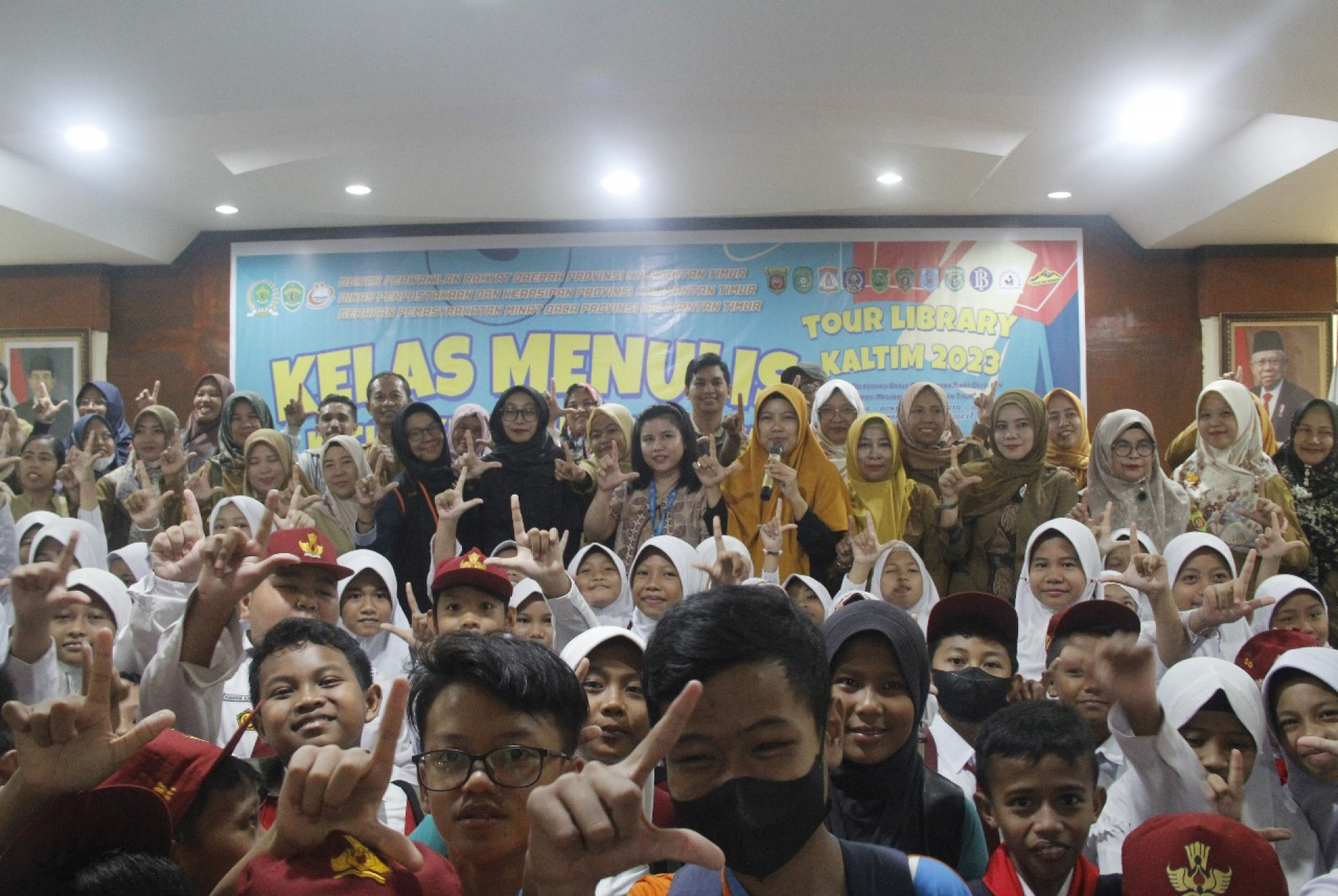 Kecil Kecil Punya Karya, Kelas Menulis Tour Library 2023 Jadi Ajang Menjaring Penulis Cilik  dari Kaltim