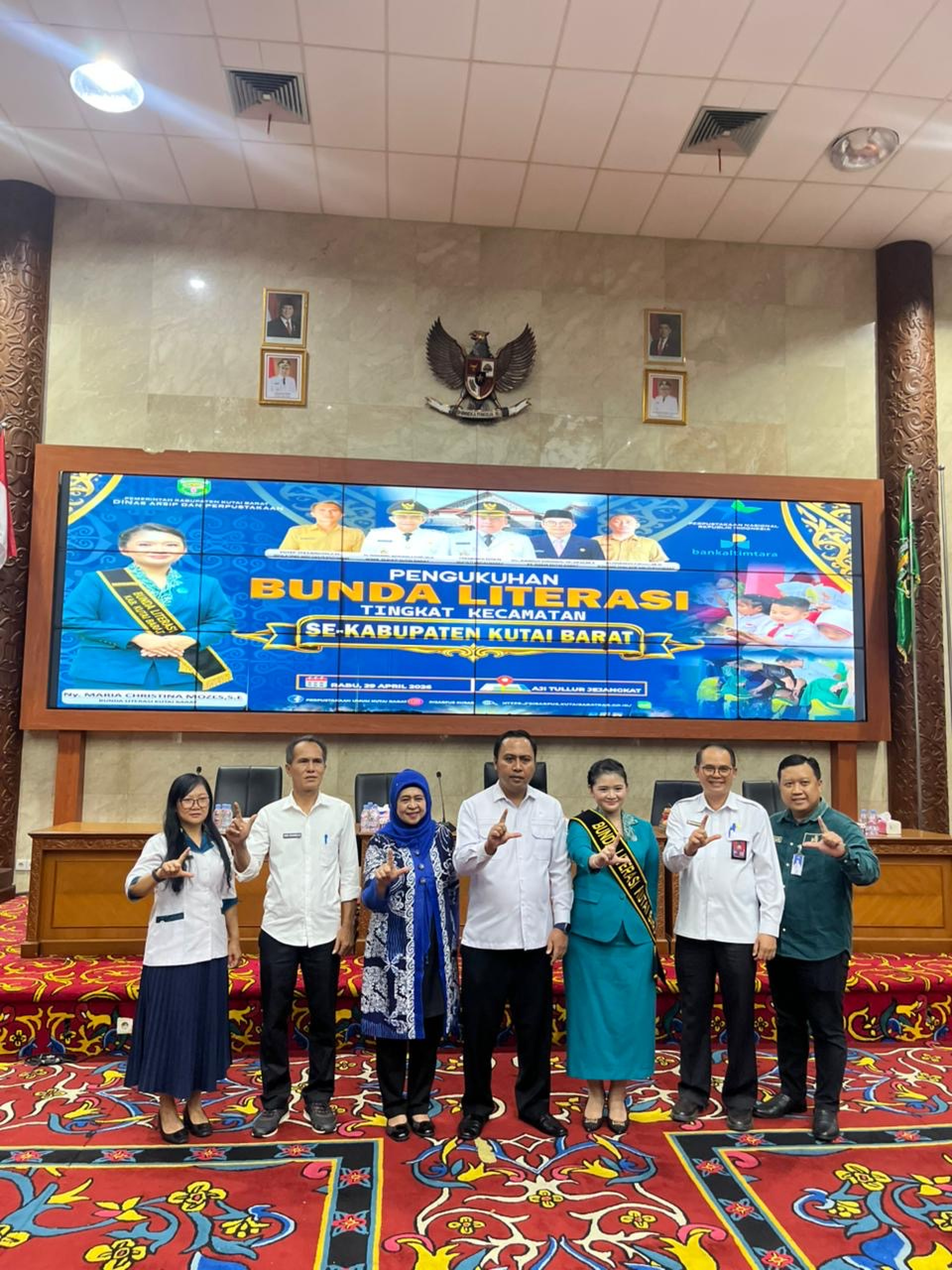Cetak Generasi Cerdas, Kutai Barat Kukuhkan Bunda Literasi di Tiap Kecamatan