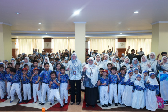 Outing Class Seru! Ratusan Siswa SD Al Fatih Jelajahi Perpustakaan Kaltim