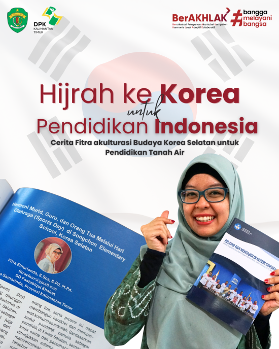 Saat Pendidikan Mengajarkan Disiplin dan Kebersamaan, Guru Asal Samarinda Bagikan Pengalaman Mengajar di Korea Selatan Melalui Buku