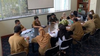 Rencanakan Workshop NPP dan Diklat Calon Kepala Perpustakaan, Bidang P3KM lakukan Rapat Konsultasi Staf dengan Kepala DPKD Kaltim