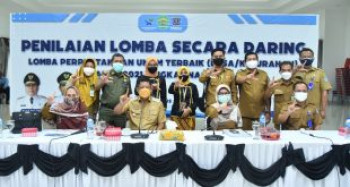 Perpustakaan MercuSuar Tampil Maksimal Pada Penilaian Lomba Perpustakaan Umum Tingkat Nasional Tahun 2021