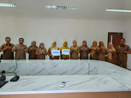 Dampingi Bontang dalam Pengelolaan Arsip, DPK Kaltim Laksanakan Pengawasan Kearsipan ke DPK Bontang