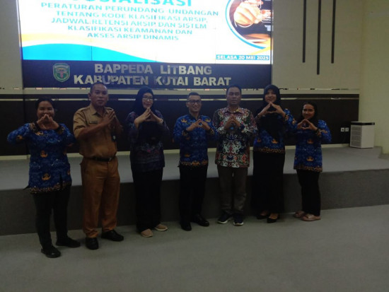 Sosialisasi Peraturan Kearsipan Digelar di Kutai Barat, Tekankan Pentingnya Klasifikasi dan Retensi Arsip