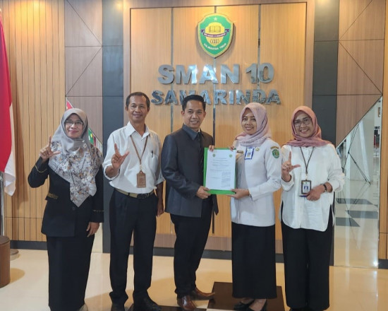 DPK Kaltim Gencarkan Promosi Perpustakaan Sekolah, Teken Kerjasama dengan SMAN 10 Samarinda