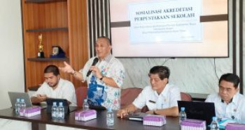 Perpustakaan Sekolah di Kutai Timur Kejar Akreditasi, DPK Kaltim Dukung dengan Lakukan Pembinaan